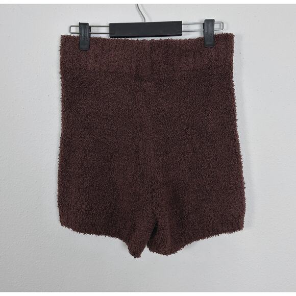NEW SKIMS Cozy Knit Shorts in Garnet Size L/XL - Picture 5 of 7